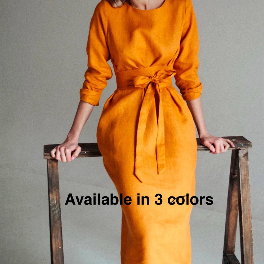 Niche Linen Dress